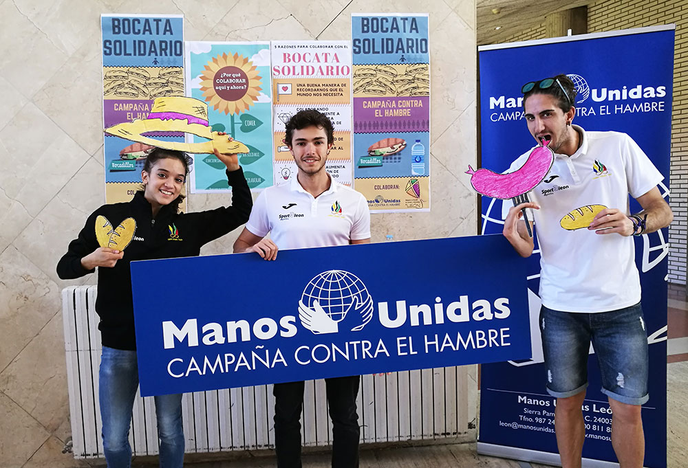 Colaboramos en el Bocata Solidario de Manos Unidas León