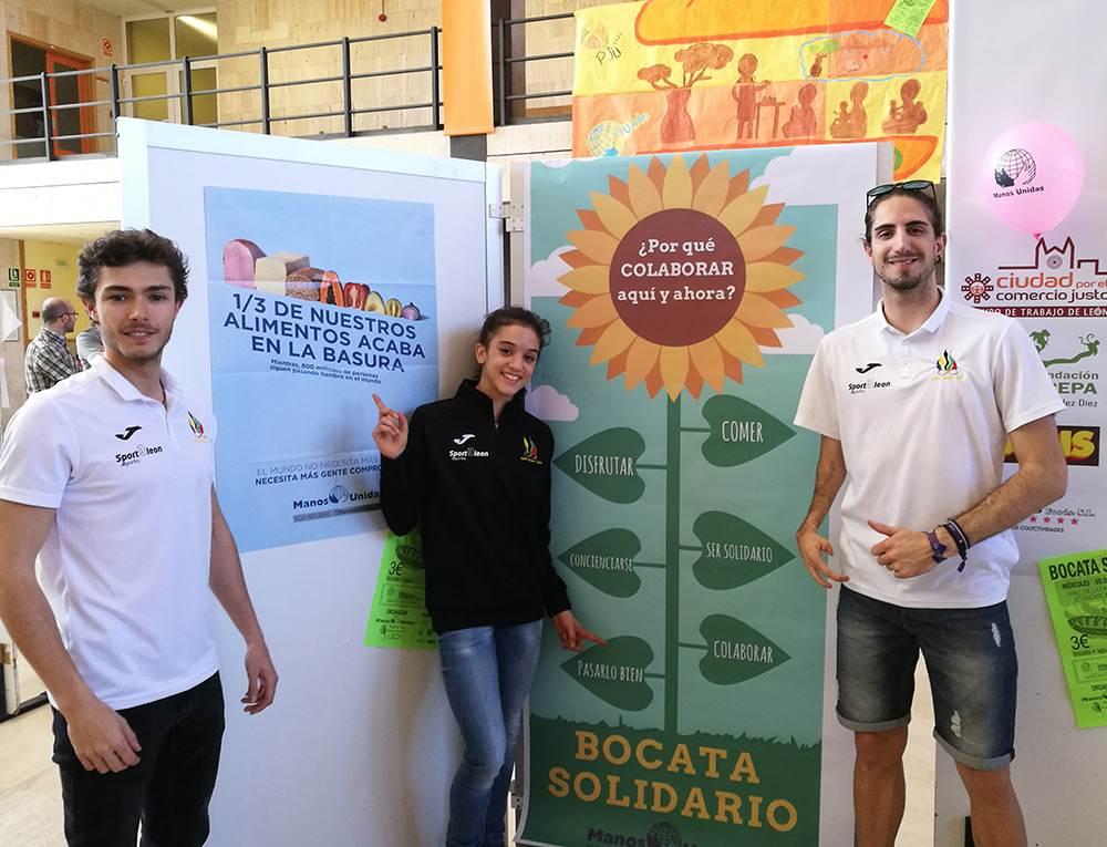 Colaboramos en el Bocata Solidario de Manos Unidas León