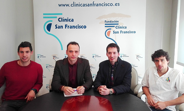 Rueda de prensa presentación colaboración Golden Dreams Team y Clínica San Francisco