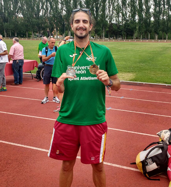 Daniel Pérez Campeón de España salto de altura 2017