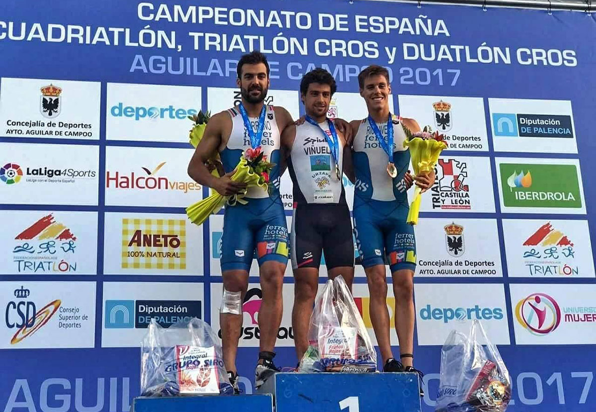 Kevin Viñuela Campeón de España de Triatlón Cross 2017